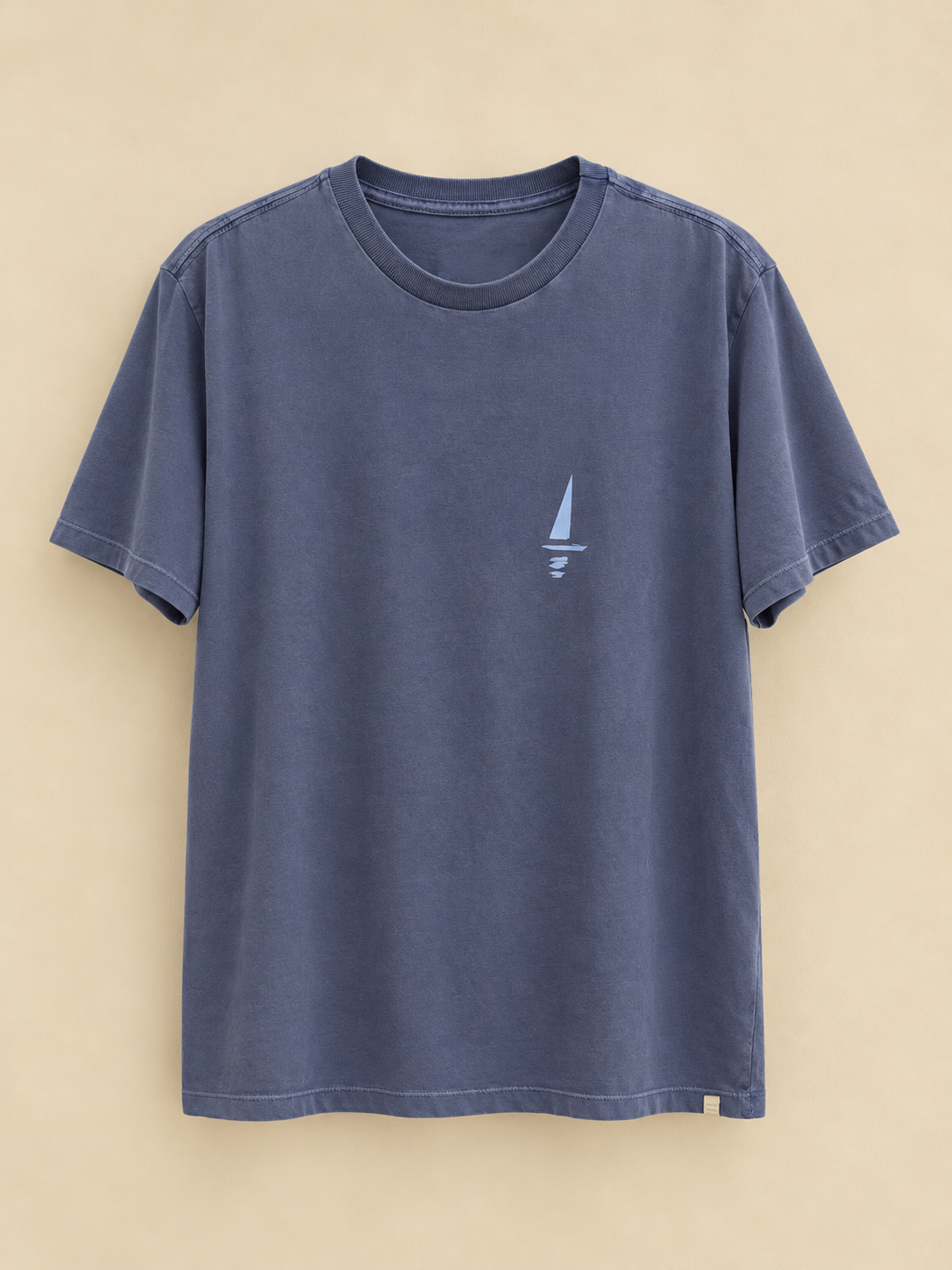 Camiseta Estonada Azul Maré