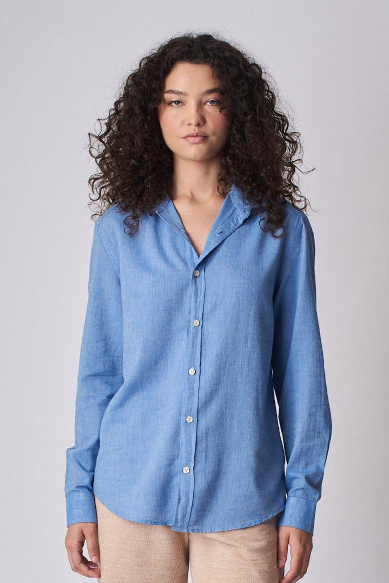 Camisa Algodão Diferenciado Frevo Azul ML