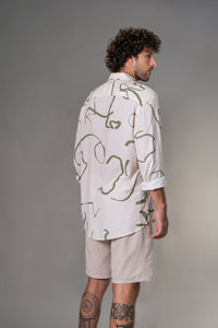 Camisa Banana Estampada ML