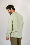 Camisa 100% Linho Verde Claro ML