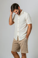 Camisa Algodão Diferenciado Frevo Branco MC