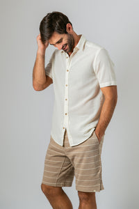 Camisa Algodão Diferenciado Frevo Branco MC