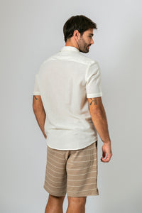 Camisa Algodão Diferenciado Frevo Branco MC