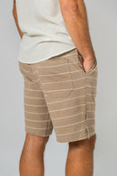 Bermuda Algodão Reciclado Bonsai Bege