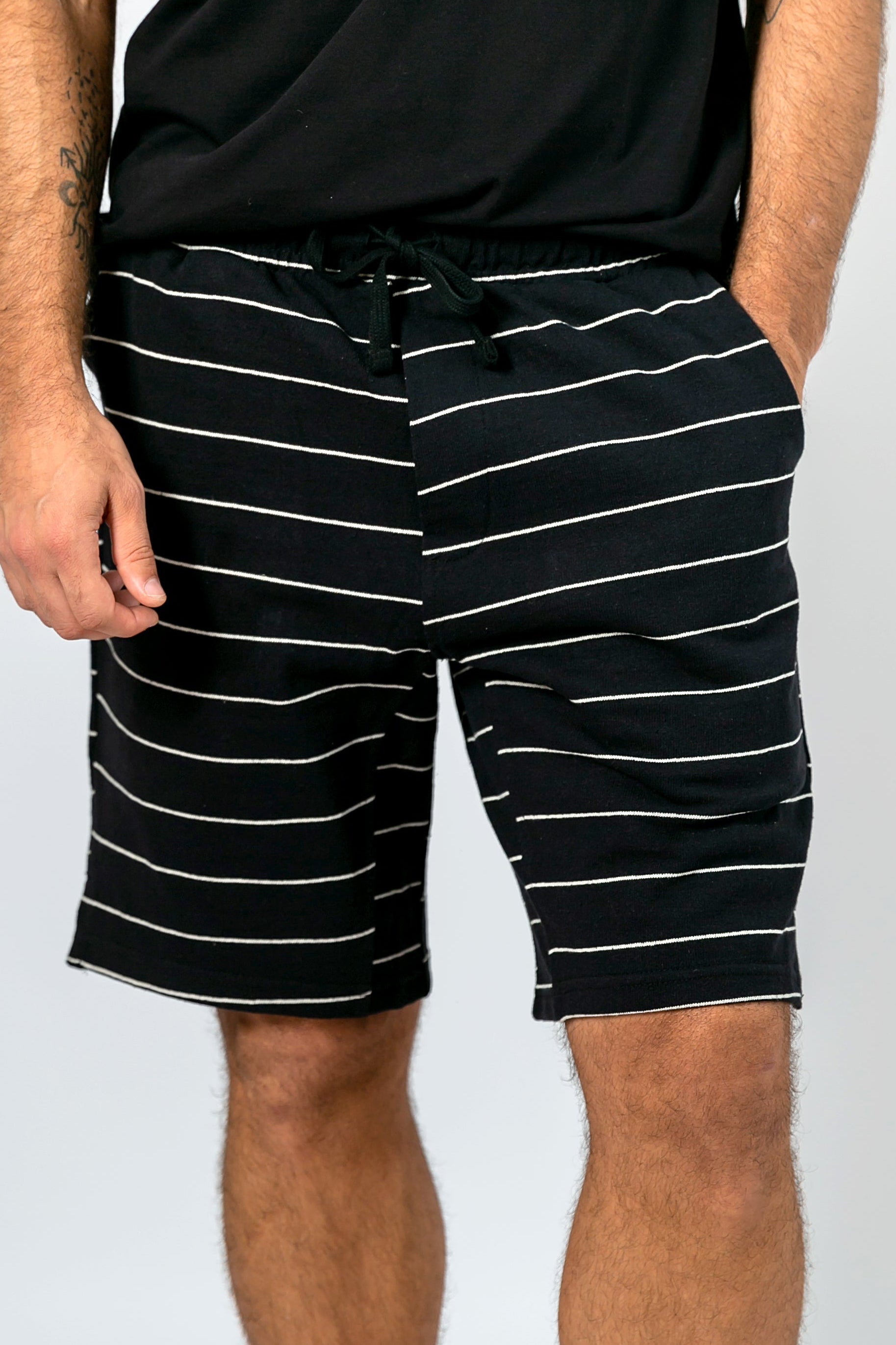 Bermuda Algodão Reciclado Bonsai Preta