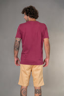 Camiseta Lisa Vinho