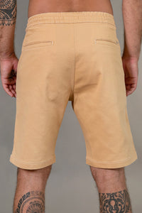 Bermuda Elástico Algodão-Pet Mel