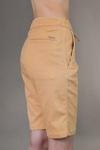 Bermuda Elástico Algodão-Pet Mel