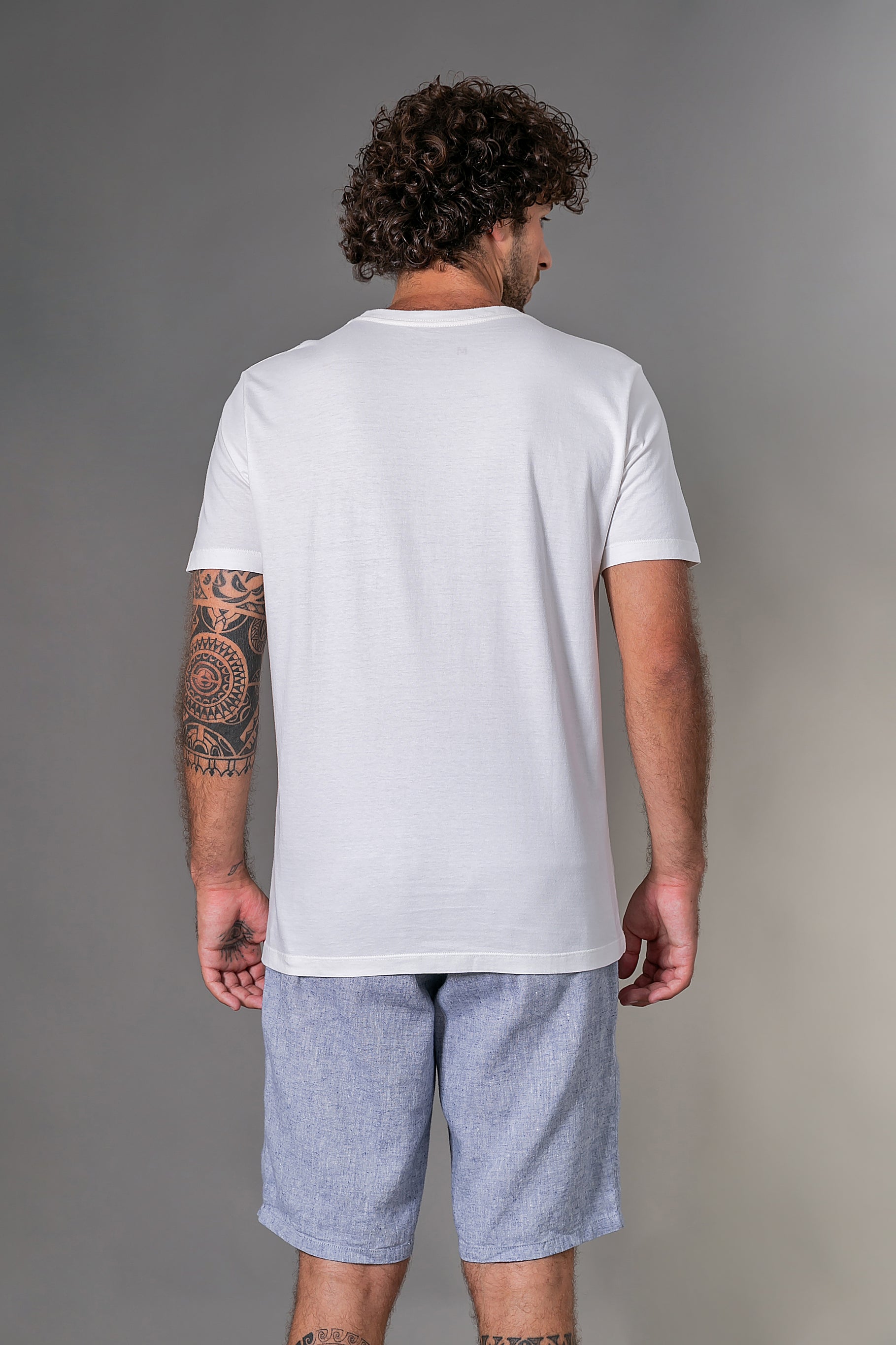 Camiseta Lisa Off White