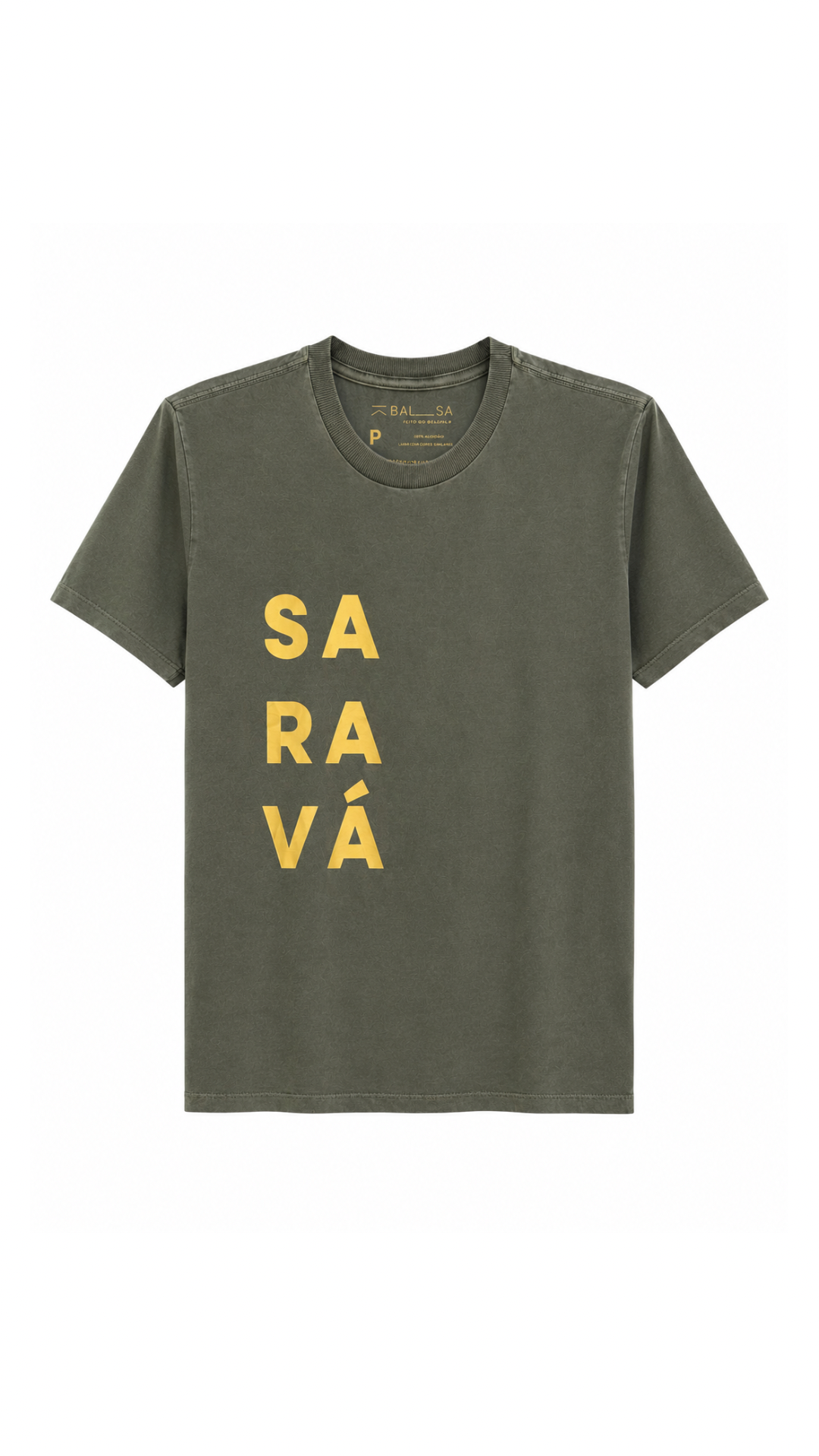 Camiseta Saravá Verde
