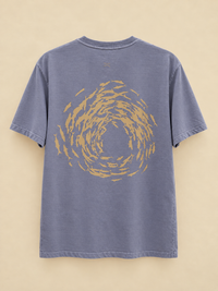 Camiseta Estonada Azul Cardume
