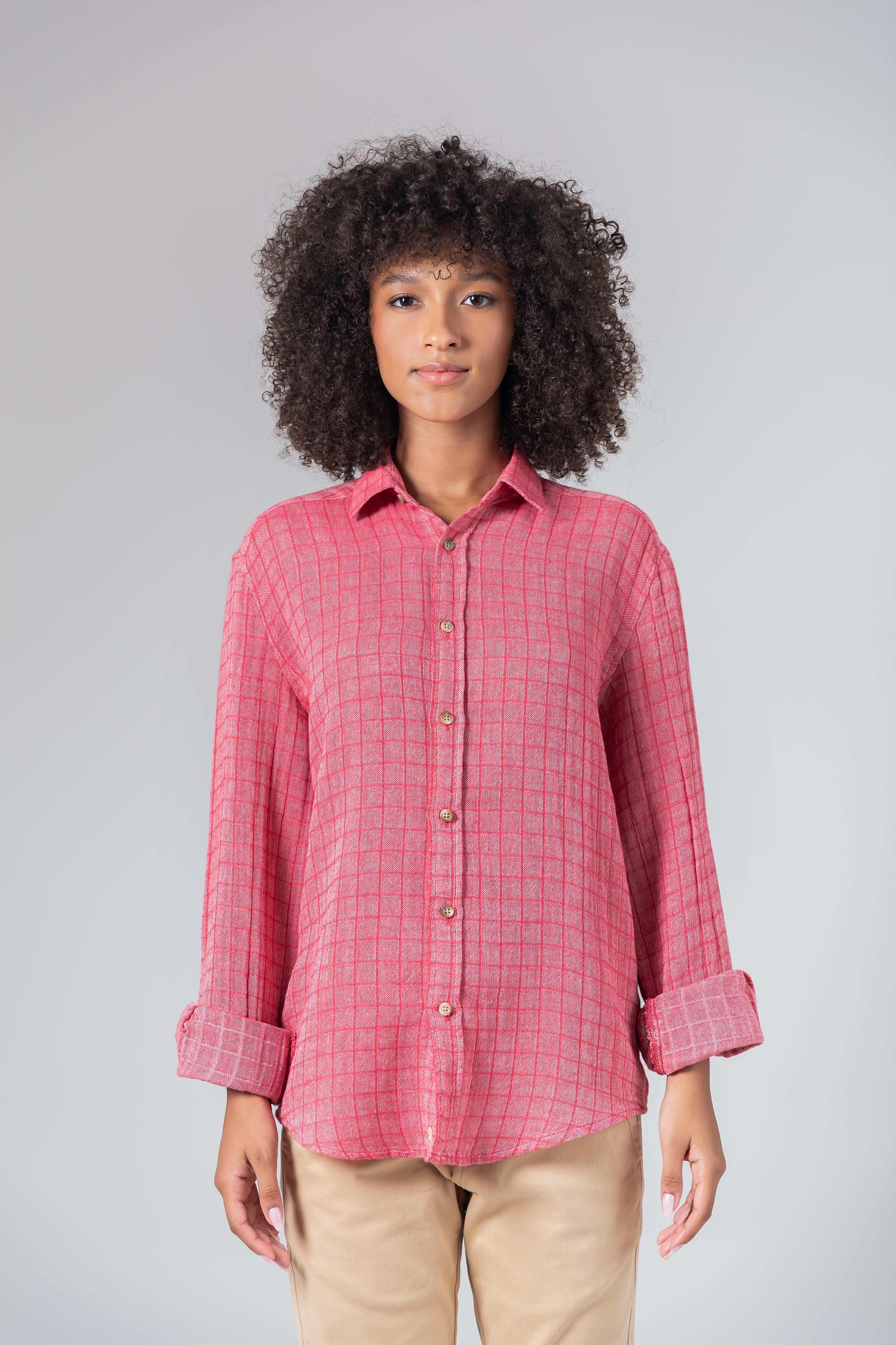 Camisa Varanasi Vermelha ML