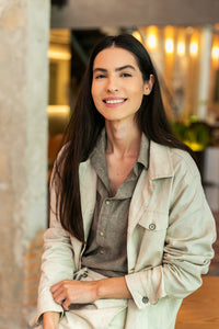 Overshirt Linho Viscose Cru