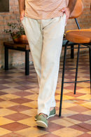 Calça Linho Viscose Cru