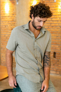 Camisa Algodão Diferenciado Frevo Verde MC