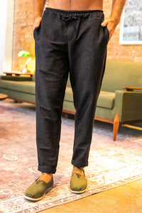 Calça Moletom Ring Preta