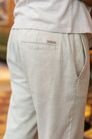 Calça Linho Viscose Cru