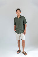 Camisa Varanasi Verde MC