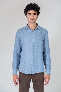 Camisa Varanasi Azul ML