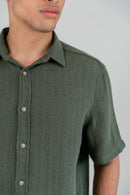 Camisa Varanasi Verde MC