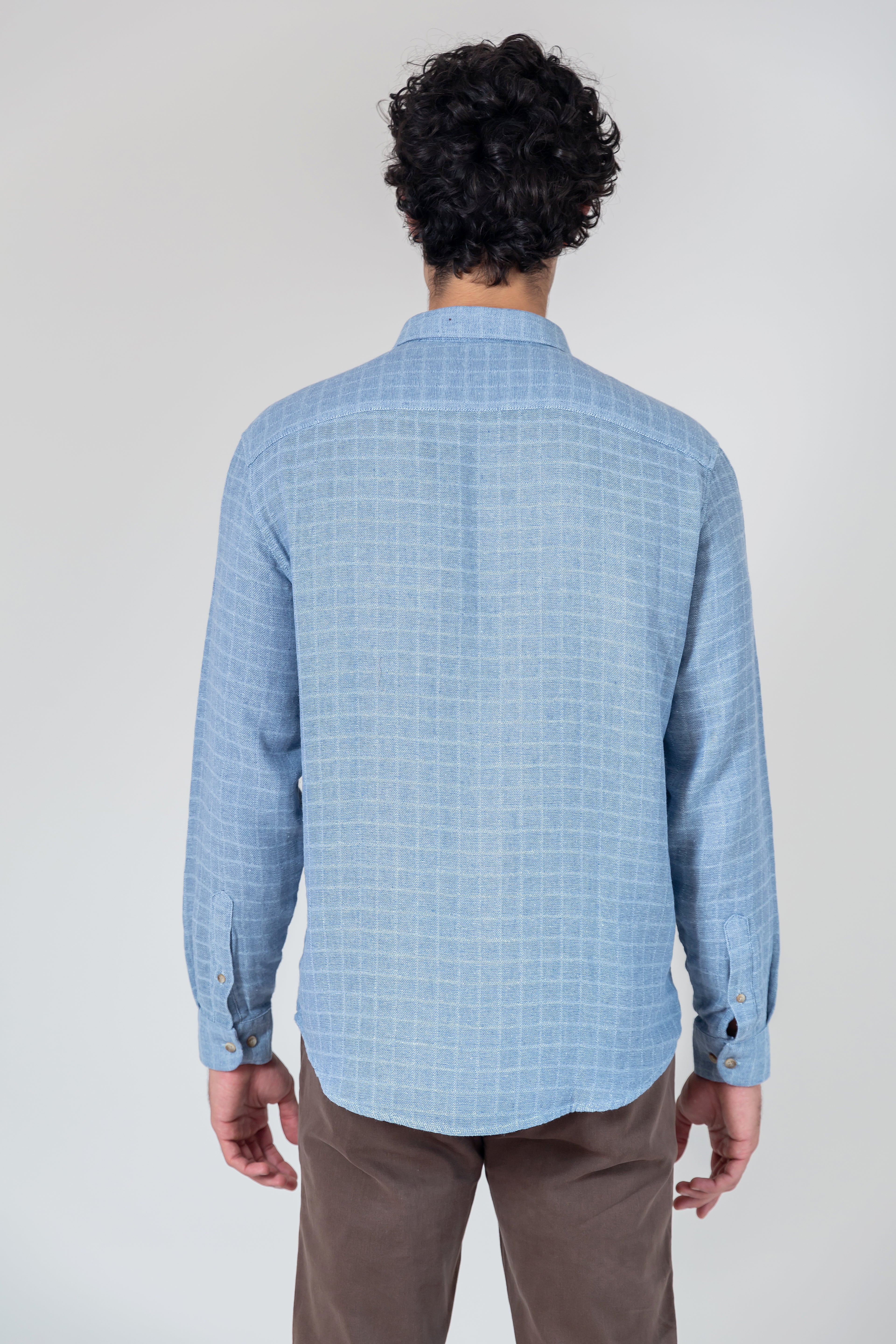 Camisa Varanasi Azul ML