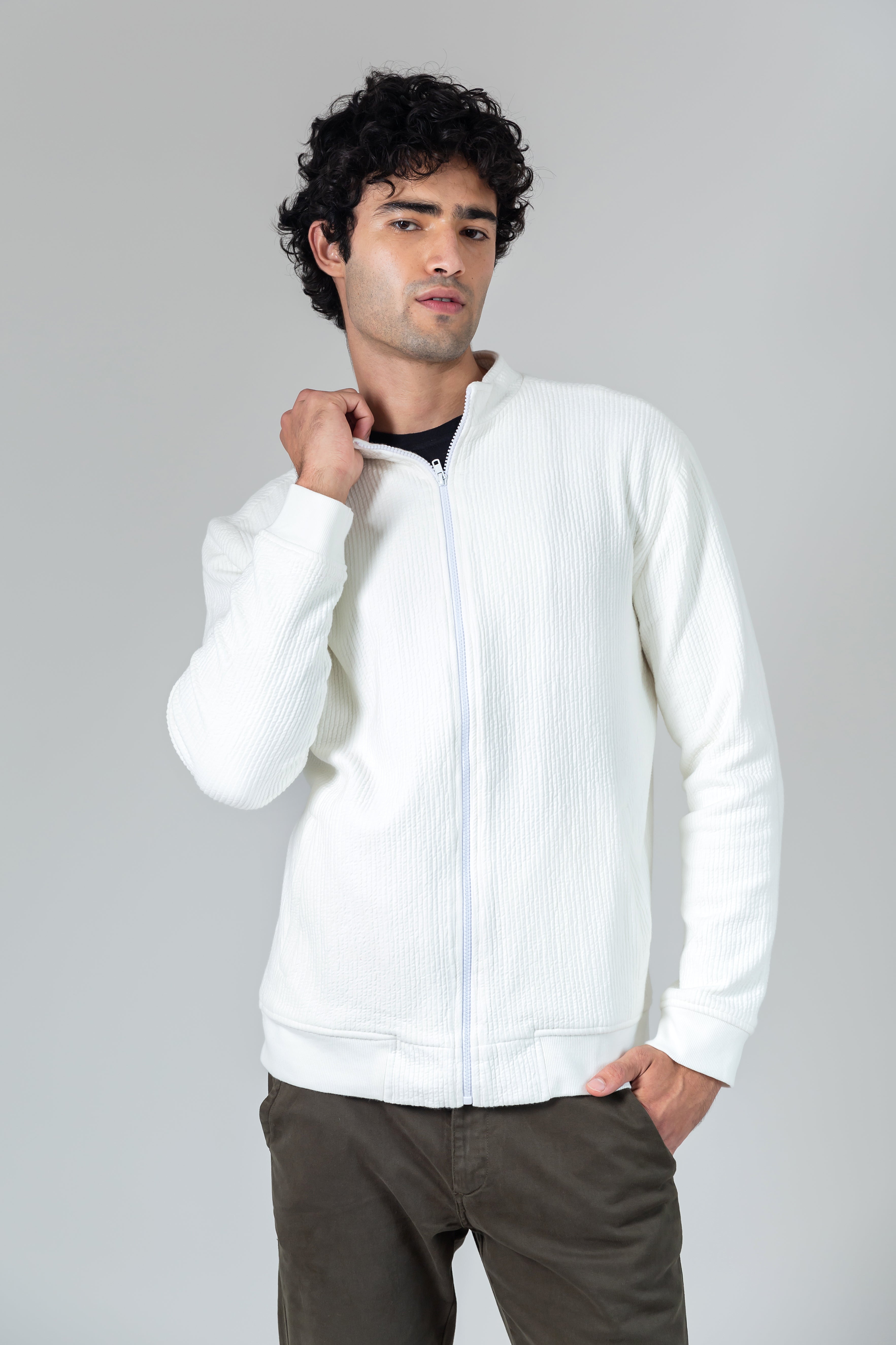 Blusa Malha Mauá com Ziper Off