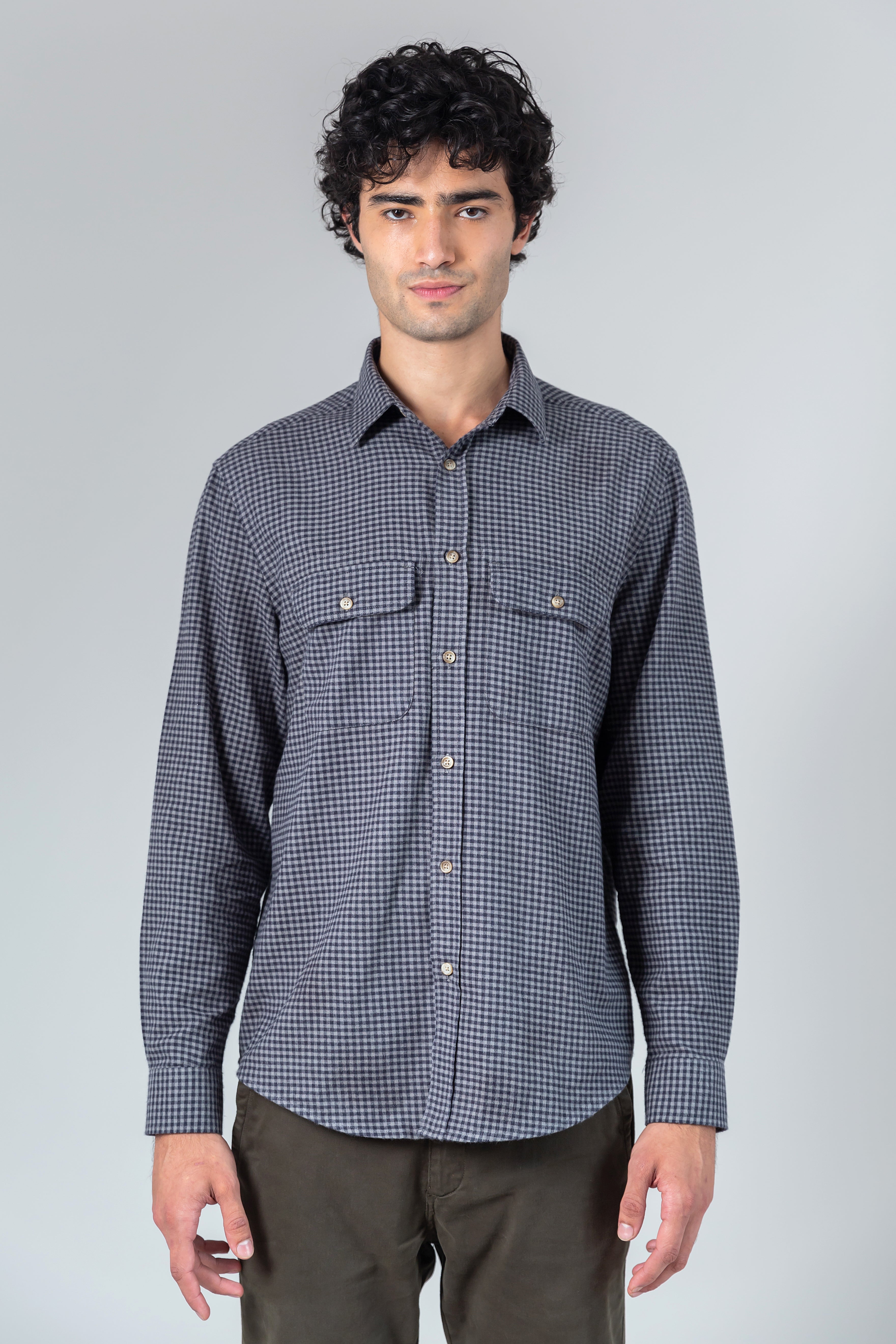Camisa Flanela Campos ML