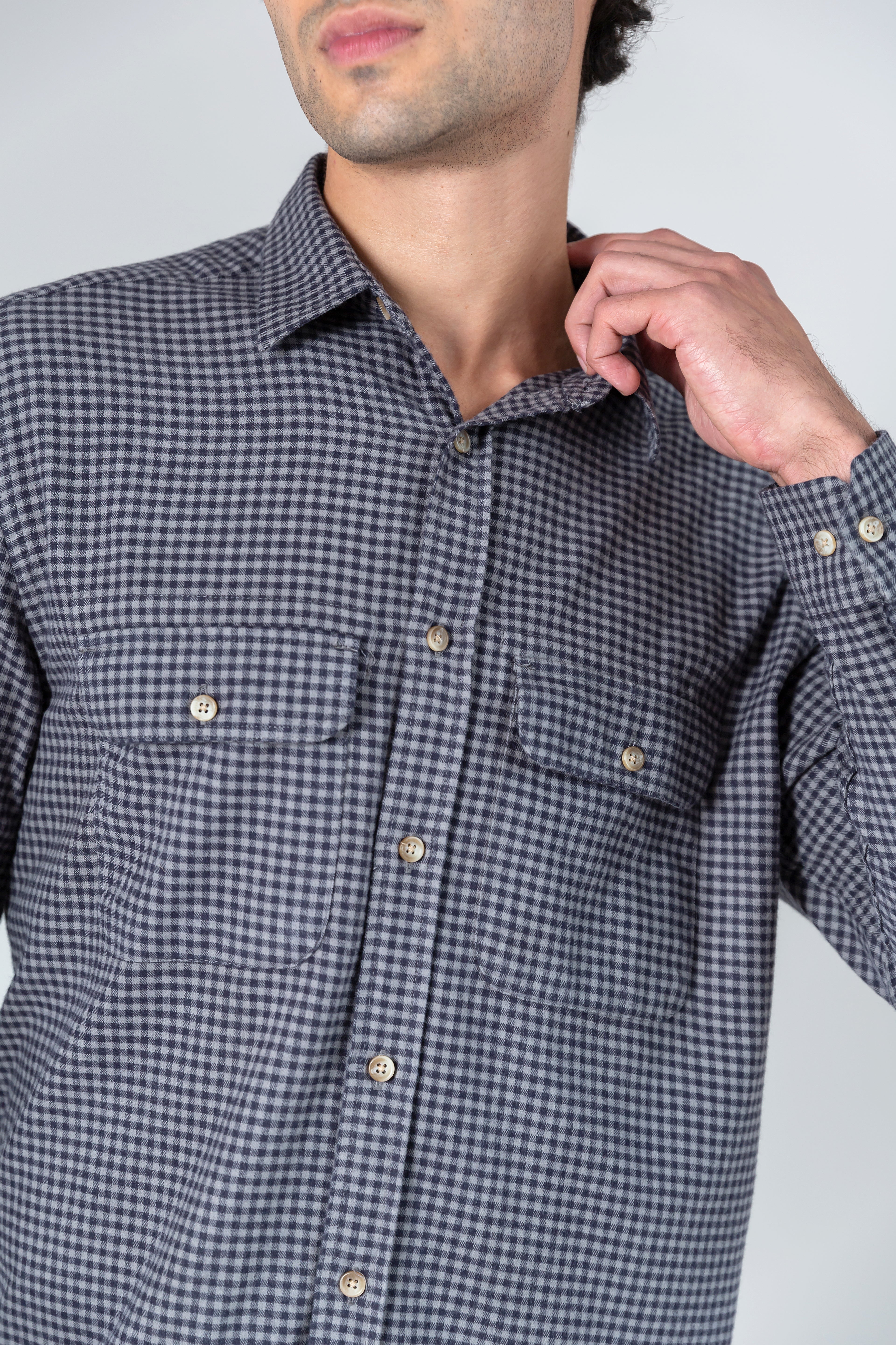 Camisa Flanela Campos ML