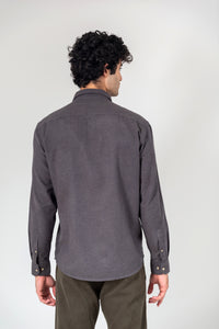 Camisa Flanela Chumbo ML