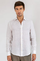 Camisa 100% Linho Amalfi Areia II ML