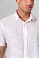 Camisa Algodão Rosa MC