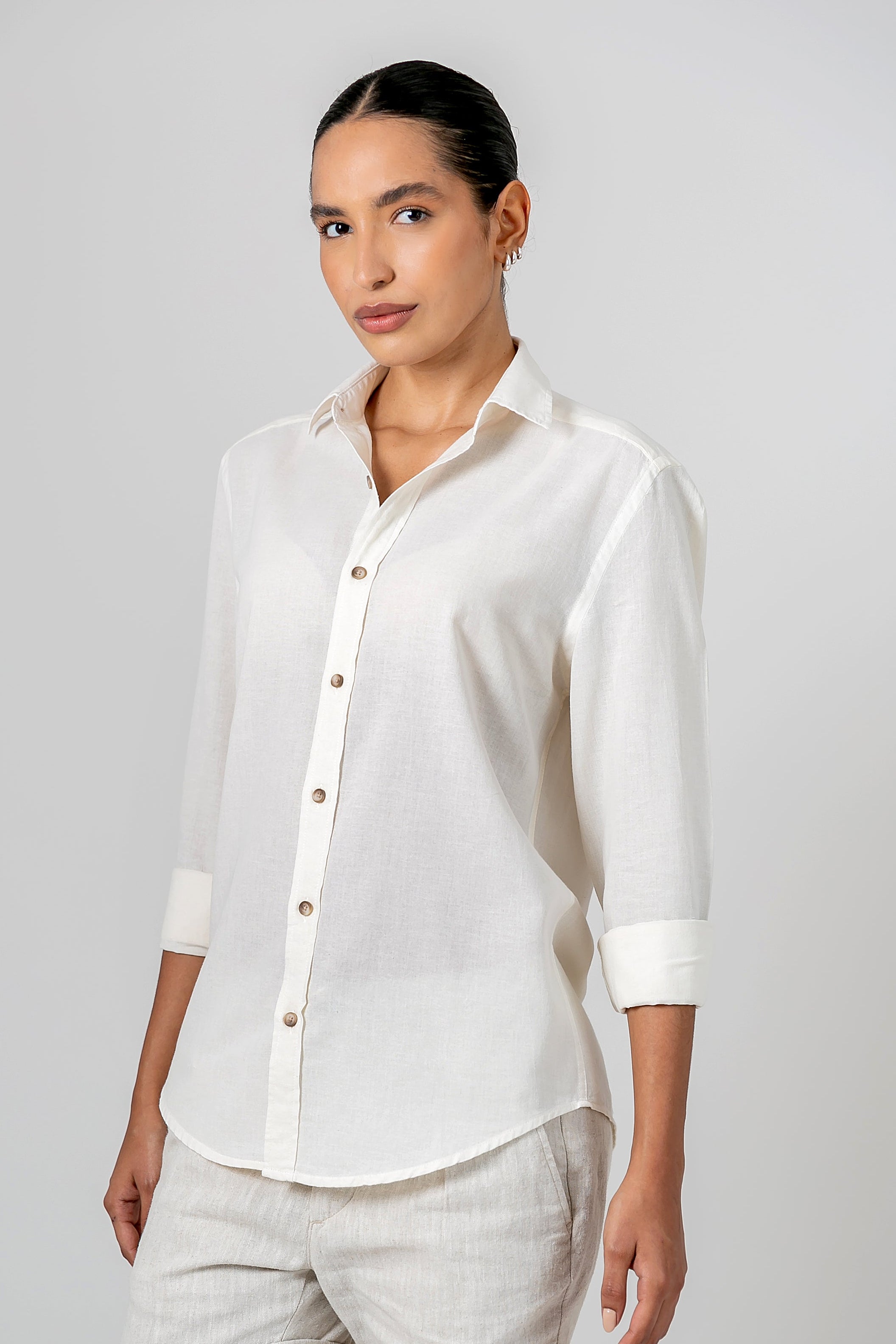 Camisa Algodão Diferenciado Frevo Branco ML