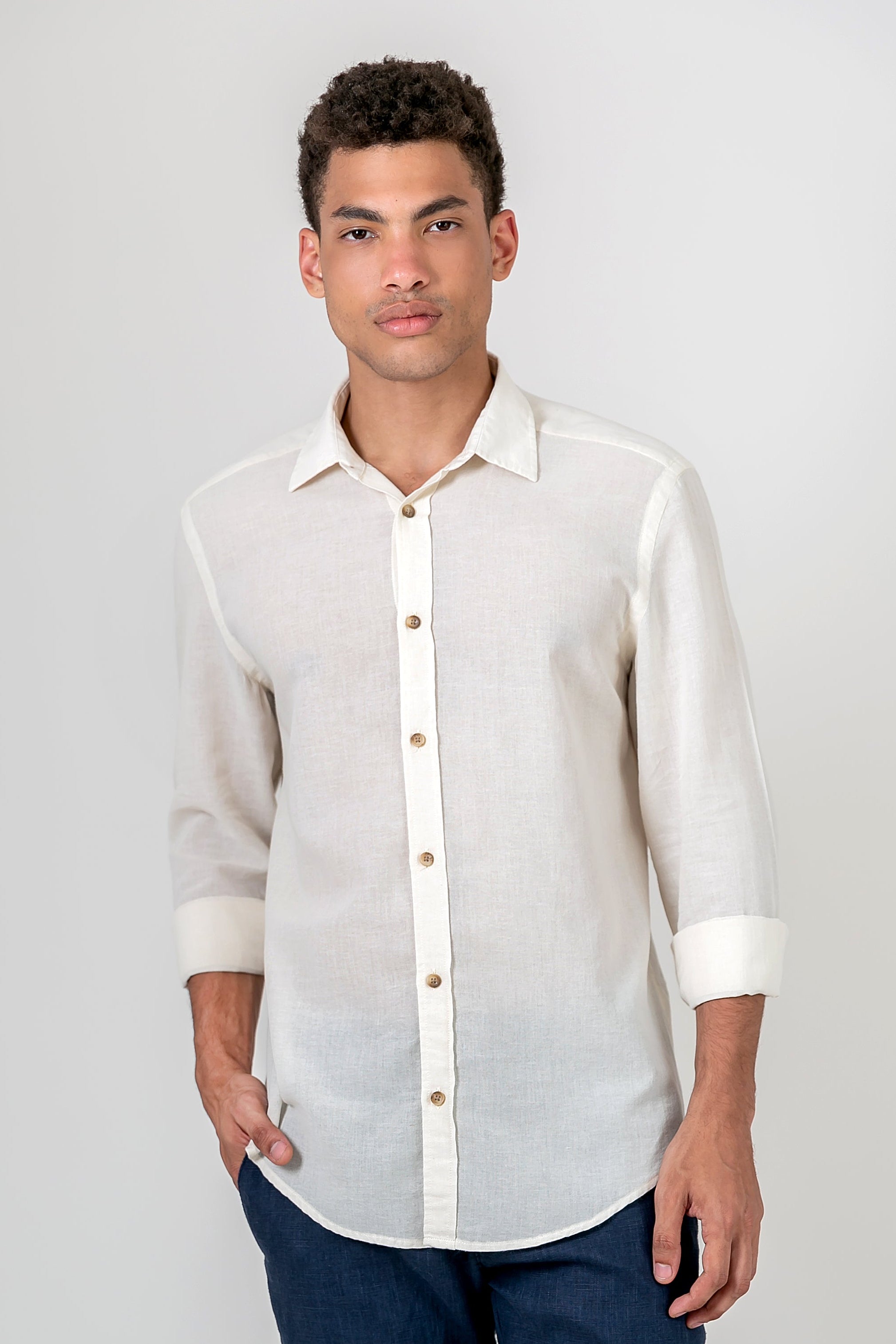 Camisa Algodão Diferenciado Frevo Branco ML