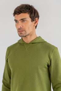 Malha Wisdom Capuz Verde