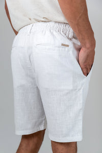 Bermuda Linho Off White