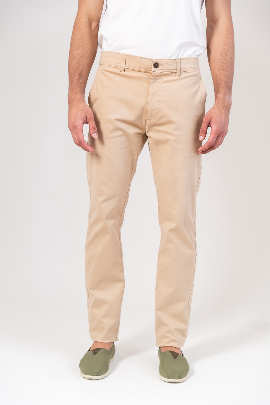 Calça Chino Caqui
