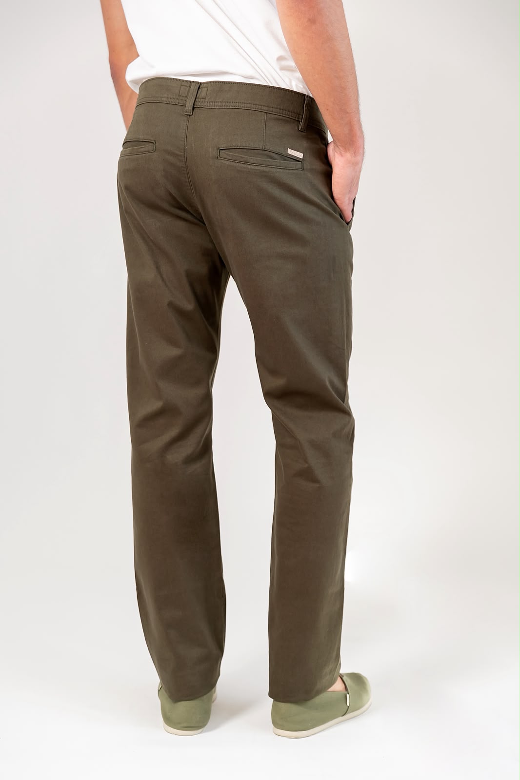 Calça Chino Verde Militar